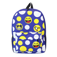 3D Emoji Printing Nylon Backpack Waterproof Leisure Travel Backpack Schoolbag for TeenagGirlMochila Feminina