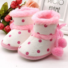 Boots Soft Bottom Baby Girloccasin Warm Boots Non-slip Booties 0-18Months