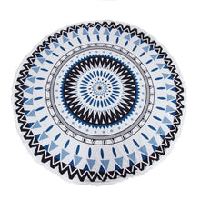 Beach Scarves Throw Roundie Mandala Pattern Sport Mat Bohemian Wrap Cachecol