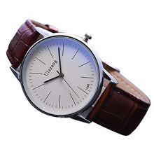 Mens Watches Ulzzang Brand Luxury Casual Military Quartz Sports Wristwatch Leather StrapClock watch relogio masculino