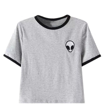 3d Print Aliens top Short Sleeve Shirt Women camisetas Teenagers Blouse women Tops Blusa Casual Clothes