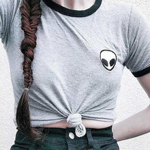3d Print Aliens top Short Sleeve Shirt Women camisetas Teenagers Blouse women Tops Blusa Casual Clothes