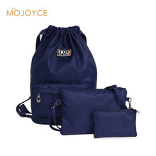 3pcWomen Backpack Waterproof Nylon Feminina Leisure School Bag for TeenagGirl Satchel Backpack