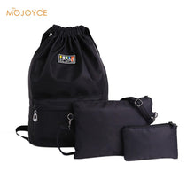 3pcWomen Backpack Waterproof Nylon Feminina Leisure School Bag for TeenagGirl Satchel Backpack