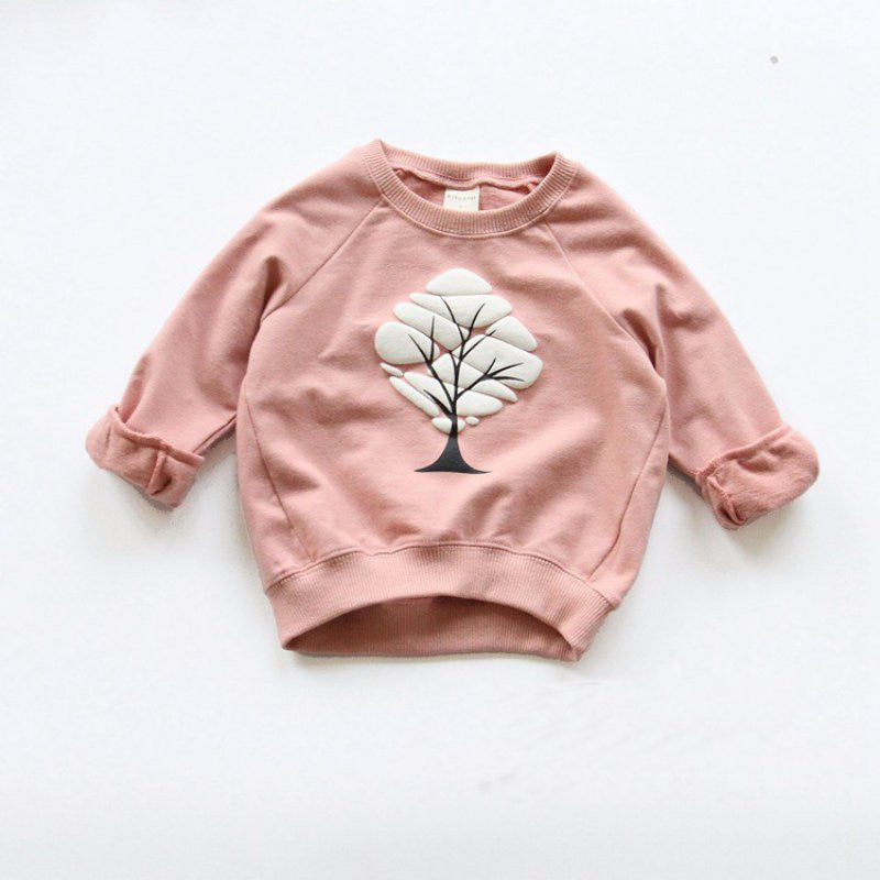 Boys Girls Sweatshirts Baby Children Clothes Cotton Casual Kids Sweatshirts Hoodies Tops