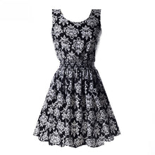 21 Colors New Sexy Women's Tank Chiffon Beach Dress Sleeveless Floral Mini Dresses M-XXL