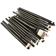 2 Makeup Brushes Professional Make-up Toiletry Kit Wool Make Up Brush Set