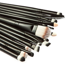 2 Makeup Brushes Professional Make-up Toiletry Kit Wool Make Up Brush Set