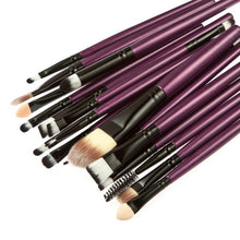 2 Makeup Brushes Professional Make-up Toiletry Kit Wool Make Up Brush Set