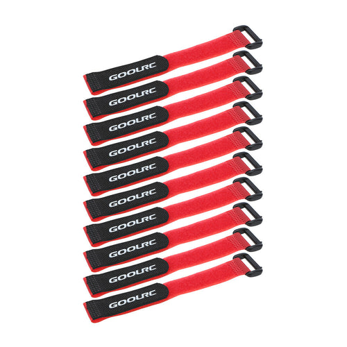 216mm 10Pcs Original GoolRC Strong RC Battery Antiskid Straps Bands for RC Helicopter Aircraft Car Model Parts