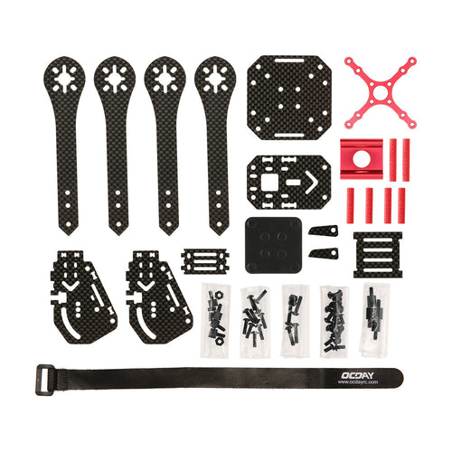 220mm Carbon Fiber 4 Axis Quadcopter Frame Kit for DIY 220 FPV Racing Quadcopter