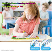 25 * 165 CM Drawing Board Non-toxic Water Drawing Mat Board Painting and Writing Doodle With Magic Pen for Kids Drawing Toys