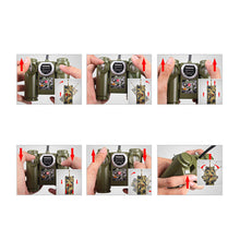2Pcs HUAN QI 508-10 132 USA M1A2 and German Tiger 1 H1 Infrared Fighting RC Battle Tank with Sound and Lights RC Tank Toys