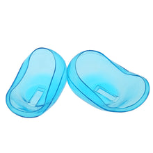 2Pcs Salon Hair Dye Transprarent Blue Silicone Ear Cover Shield Barber Shop Anti Staining Earmuffs Protect Ears From The Dye