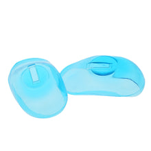 2Pcs Salon Hair Dye Transprarent Blue Silicone Ear Cover Shield Barber Shop Anti Staining Earmuffs Protect Ears From The Dye