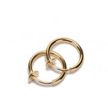 2Pcs Tongue Ring Goth Punk Clip On Fake Piercing Body Nose Lip Rings Hoop Ear Tongue Ring