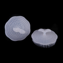 2Pcs White Hair Shampoo Scalp Body Massage Brush Massager hairbrush Comb Hare Care
