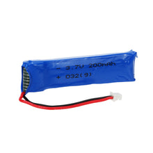 2pcs 37V 200mAh 30C Upgrade Lipo Battery for Blade Inductrix Tiny Whoop BLH8700 BLH8580 RC Drone Quadcopter