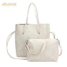 2pcBucket Women Composite Bag MessengShouldBag DesignhandbagPU LeathCrossbody BagLarge Tote Handbag