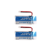 2pcs Original JJRC 37V 280mAh 30C LiPo Battery for JJRC H20C H20W RC Quadcopter