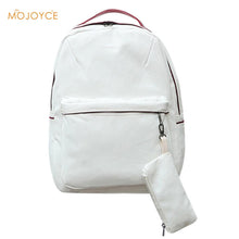 2pcWomen CanvaBackpack Travel BagSchool Bag BackpackLaptop Backpack for Teenage GirlMochilaFeminina