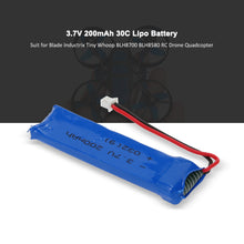 37V 200mAh 30C Upgrade Lipo Battery for Blade Inductrix Tiny Whoop BLH8700 BLH8580 RC Drone Quadcopter