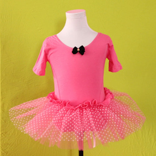 3-8Years Kids Girls Toddler Gymnastics Baby Ballet Tutu Dress Leotard Dancewear New