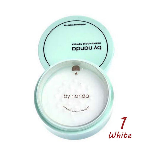 3 Color Translucent Pressed Powder with Puff Smooth Face Makeup Foundation Waterproof Loose Skin Finish Setting Powder Maquiagem