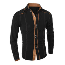 3 Colors Mens Fashion Clothing Slim Fit Formal Dress Shirts TopsCasual Long Sleeve Shirt Camisa