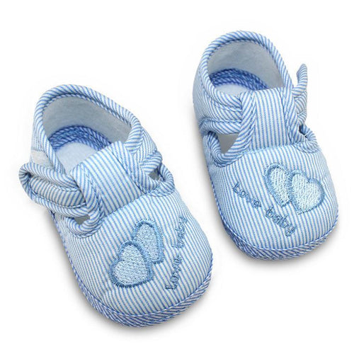 3 Colors Cotton Baby Girls Boys Shoes Unisex Toddler Soft Sole Skidproof 0-12 Months Kids Infant First Walker Shoes