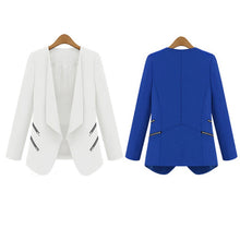 3 Colors OL Women's Long Sleeve Slim Lapel Blazer Suits Jackets Casual Open Coats Blazers Outwear Y8
