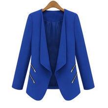 3 Colors OL Women's Long Sleeve Slim Lapel Blazer Suits Jackets Casual Open Coats Blazers Outwear Y8