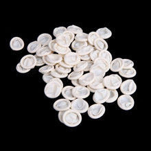 300Pcs White Nail Art Latex Rubber Finger Cots Fingertips Protective Small Rubber Gloves DIY Work Tool