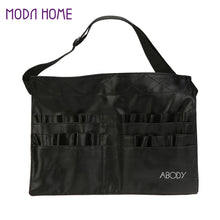 375 * 275cm Make Up Bag Professional Makeup Brush Bag Holder Two Array PVC Apron Bag Artist Belt Strap Cosmetic Brush Bag