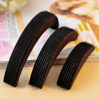 3Pcs Sponge Hair Maker Styling Twist Magic Bun Hair Base Bump Styling Insert Tool Volume Twist Bun Hair Base
