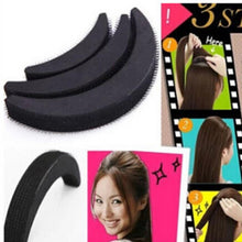 3Pcs Sponge Hair Maker Styling Twist Magic Bun Hair Base Bump Styling Insert Tool Volume Twist Bun Hair Base