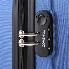 3Pcs Vintage Carry on Luggage Set Cabin Free Suitcase Tsa ABS Travel Bag Trolley Spinner 20"24"28" Hard Shell Scooter Suitcase