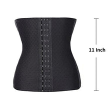 3XL Body Shapers Steel Bones Latex Waist Trainer Women High Waist Cincher Training Corset Underbust Slimming Belt Shaper