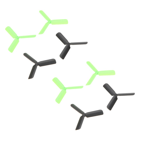 4 Pairs Upgrade 3-Blade CWCCW Propeller for Hubsan X4 H107H107CH107LH107D H108 H108C Quadcopter Helicopter Parts