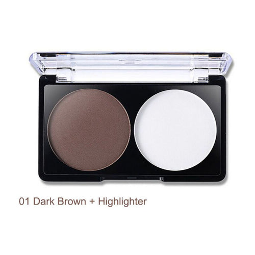 4 Patterns Face Shading Powder Contour Highlighter Bronzer Palette Set Trimming Makeup Face Contour Grooming Pressed Powder