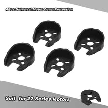 4 Pcs RC Motor Parts ABS Universal Motor Cover Protection for 22mm Series Motors RC Quadcopter Helicopter Drone