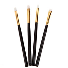 4pc Makeup Brushes Set Synthetic Kabuki Flat Foundation Eyeshadow Eyeliner Lip Cosmetic Brushes Maquiagem StockClearance