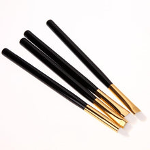 4pc Makeup Brushes Set Synthetic Kabuki Flat Foundation Eyeshadow Eyeliner Lip Cosmetic Brushes Maquiagem StockClearance