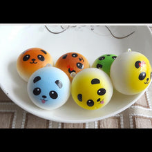 4 cm Cute Panda Squishy Kawaii Buns Bread Charms Key/Bag/Cell Phone Straps Bag Parts & Accessories