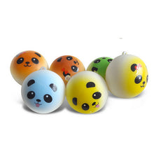4 cm Cute Panda Squishy Kawaii Buns Bread Charms Key/Bag/Cell Phone Straps Bag Parts & Accessories