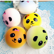 4 cm Cute Panda Squishy Kawaii Buns Bread Charms Key/Bag/Cell Phone Straps Bag Parts & Accessories