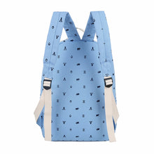 4 pcPreppy Style Women Printing CanvaBackpackStudent School Bag for TeenagGirlRucksack Travel Bag Mochila
