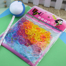 400Pcs Child Baby TPU Hair Holders Rubber Bands Elastics Girl's Tie Gum