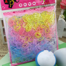 400Pcs Child Baby TPU Hair Holders Rubber Bands Elastics Girl's Tie Gum
