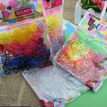 400Pcs Child Baby TPU Hair Holders Rubber Bands Elastics Girl's Tie Gum